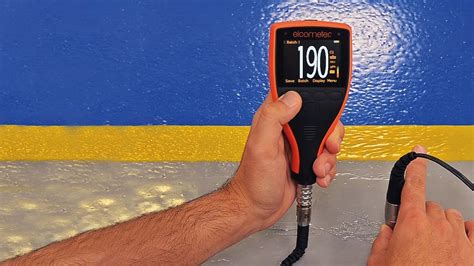 measuring coating thickness on concrete|concrete coating thickness gauge.